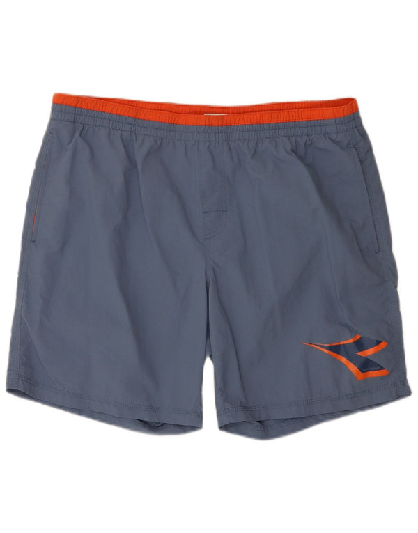 Diadora muške kratke hlače za kupanje s grafičkim motivima 2XL mornarsko plave poliamidne boje