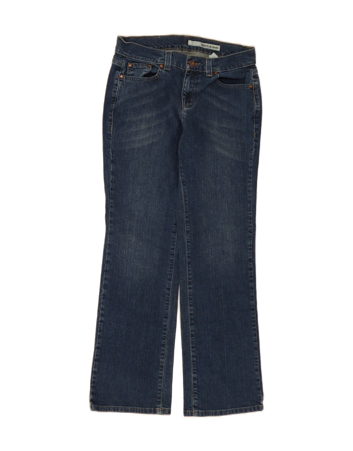 DKNY Womens Bootcut Jeans US 10 Large W32 L32 Blue Cotton Vintage Dkny and Second-Hand Dkny from Messina Hembry 