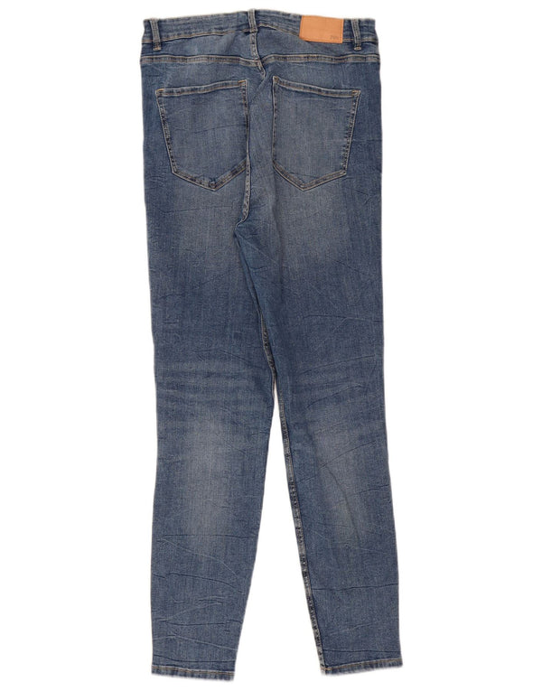 Zara Dame Skinny Jeans EU 42 Large W32 L27 Blå