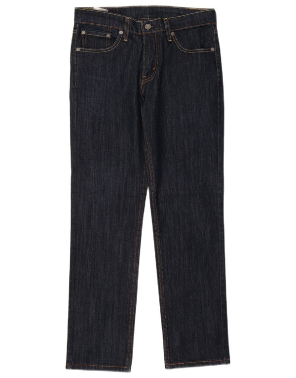 Levi's Mens 511 Slim Jeans W30 L30 Navy Blue Cotton