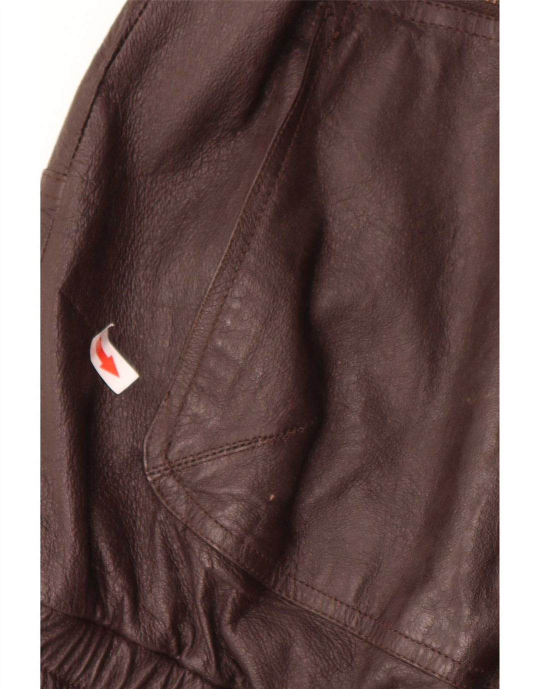 Vintage hombres chaqueta de cuero Reino Unido 40 marrón grande