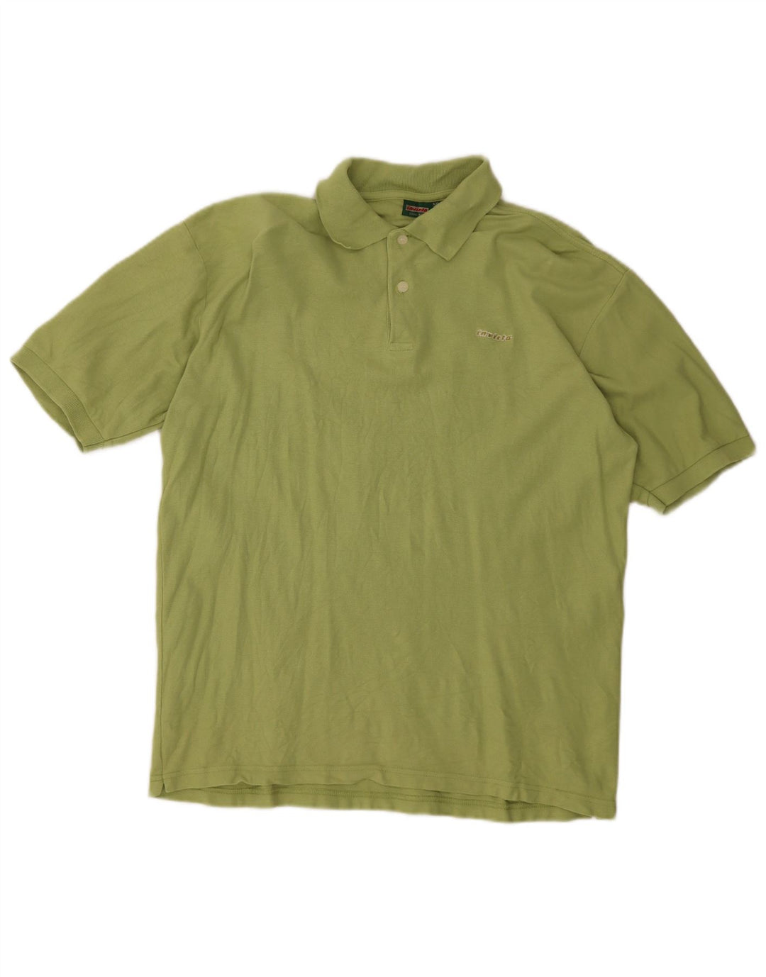 Invicta Mens Polo Shirt IT 50 Medium Green Cotton