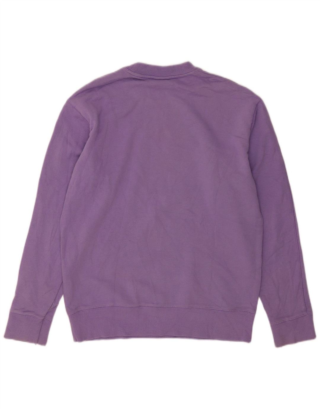 Zara Mens Graphic Sweatshirt Jumper Small Purple Cotton