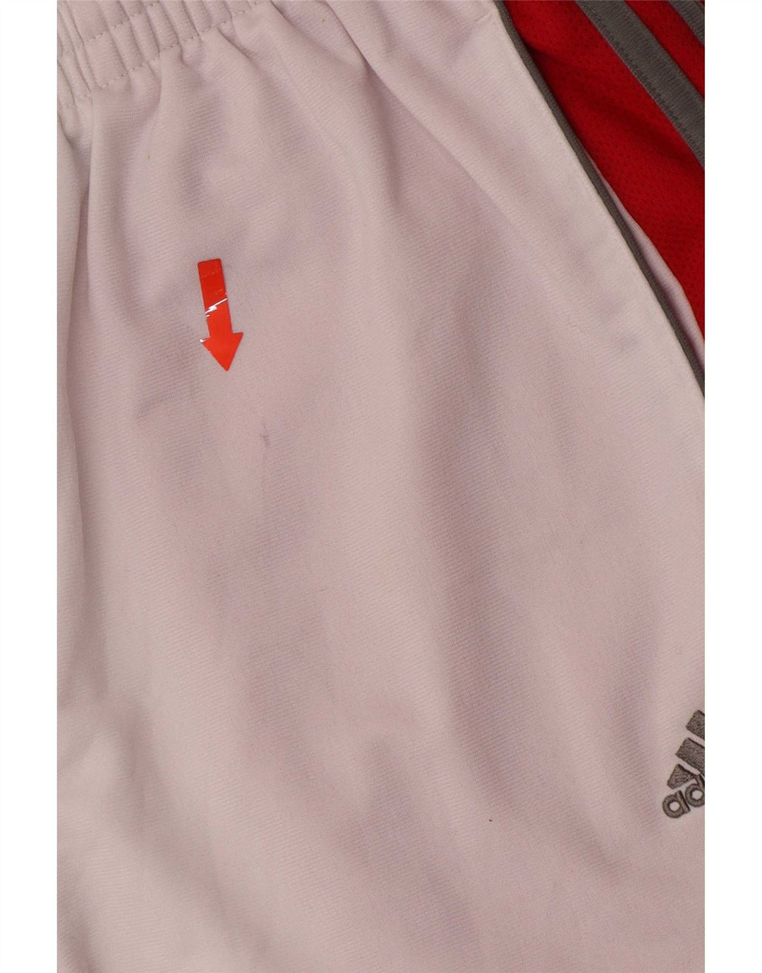 Adidas Womens Tracksuit Trousers UK 8 Small White Colourblock Polyester