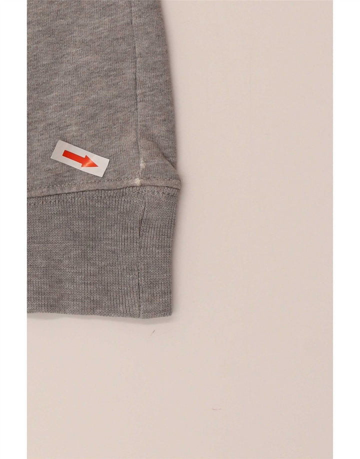 Carhartt Mens Graphic Hoodie Jumper Large Grey