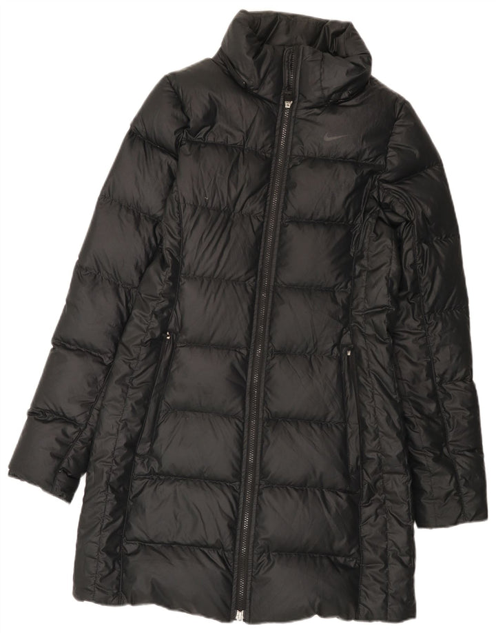 Nike Manteau rembourré pour femme UK 6 XS Noir Polyester
