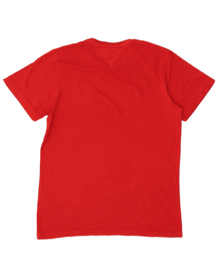 Tommy Hilfiger Mens Graphic T-Shirt Top Small Red