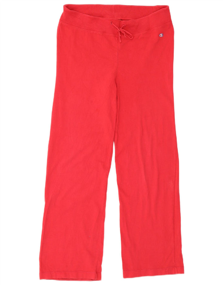 Champion Pantalon De Survêtement Femme Large Rouge Coton