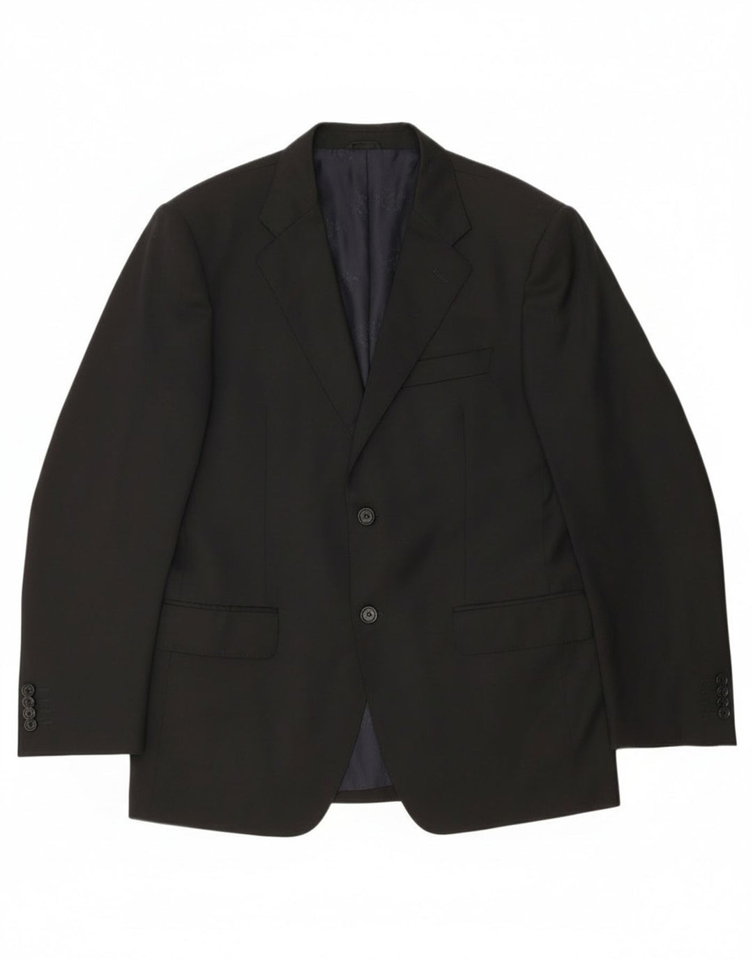 Paul & Shark Herre 2-knaps blazerjakke IT 52 XL Sort viskose
