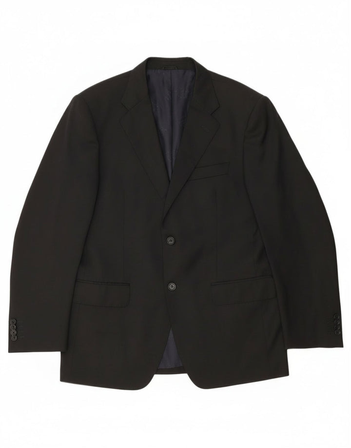 Paul & Shark Herre 2-knaps blazerjakke IT 52 XL Sort viskose