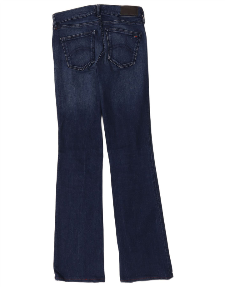 Tommy Hilfiger Womens Flared Jeans W26 L32 Blue Cotton