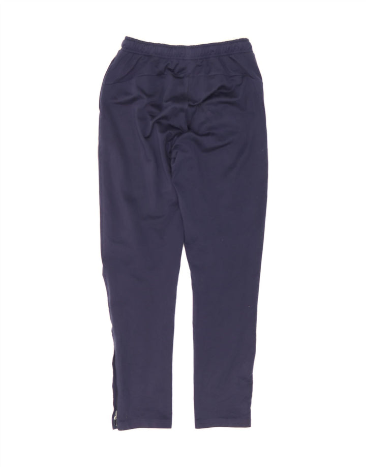 PUMA Boys Tracksuit Trousers 13-14 Years Navy Blue Polyester Vintage Puma and Second-Hand Puma from Messina Hembry 