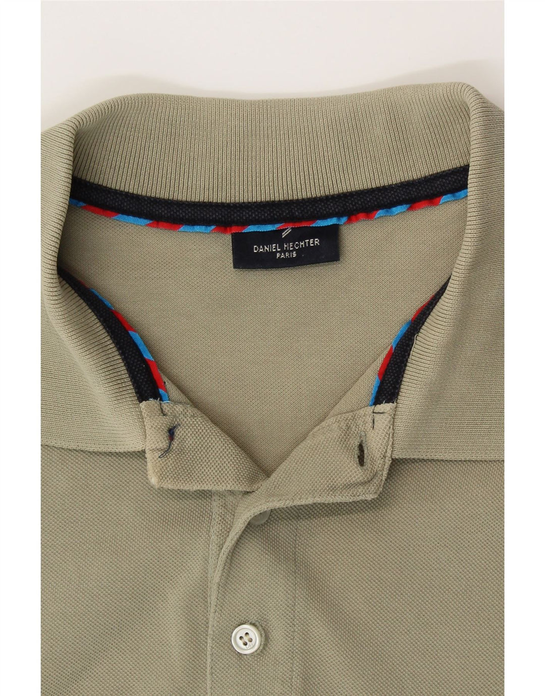 DANIEL HECHTER Mens Polo Shirt XL Green