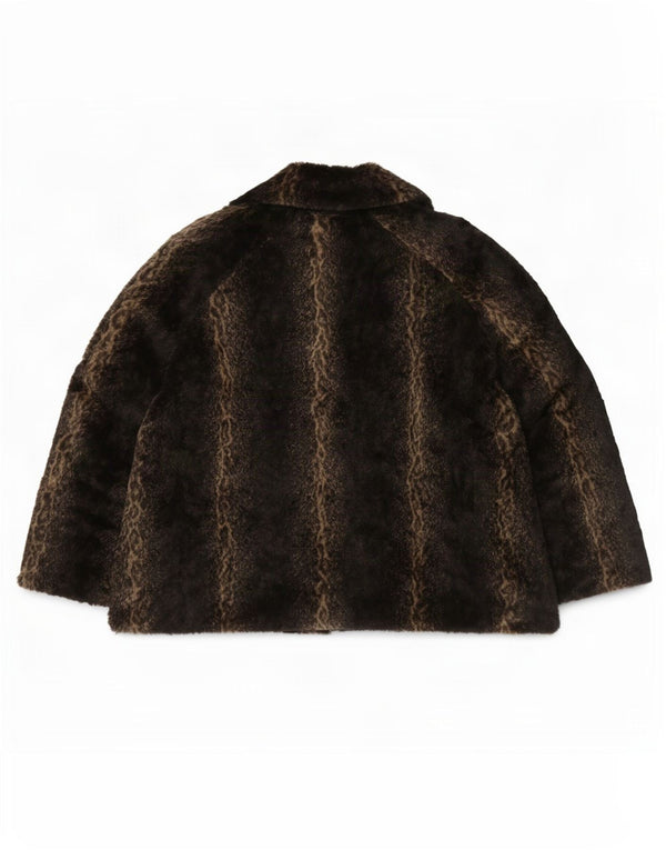 Giacca Marks & Spencer da donna Per Una UK 16 grande stampa animalier marrone