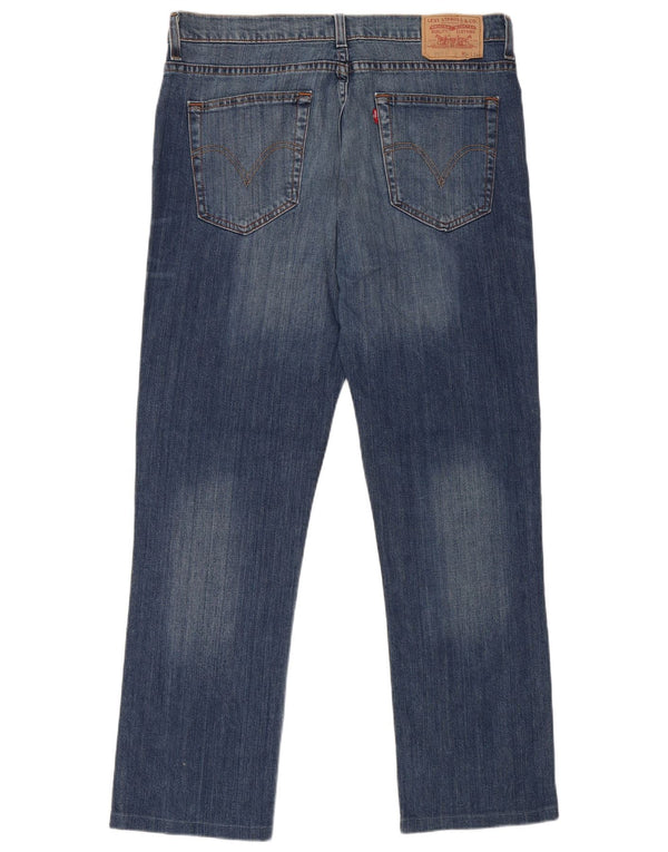 Jeans dritti da uomo Levi's W36 L29 cotone blu