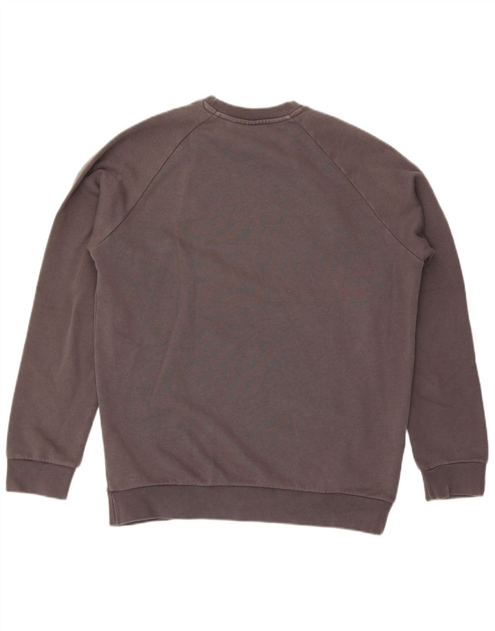 Adidas Herren Sweatshirt Pullover mittelgraue Baumwolle