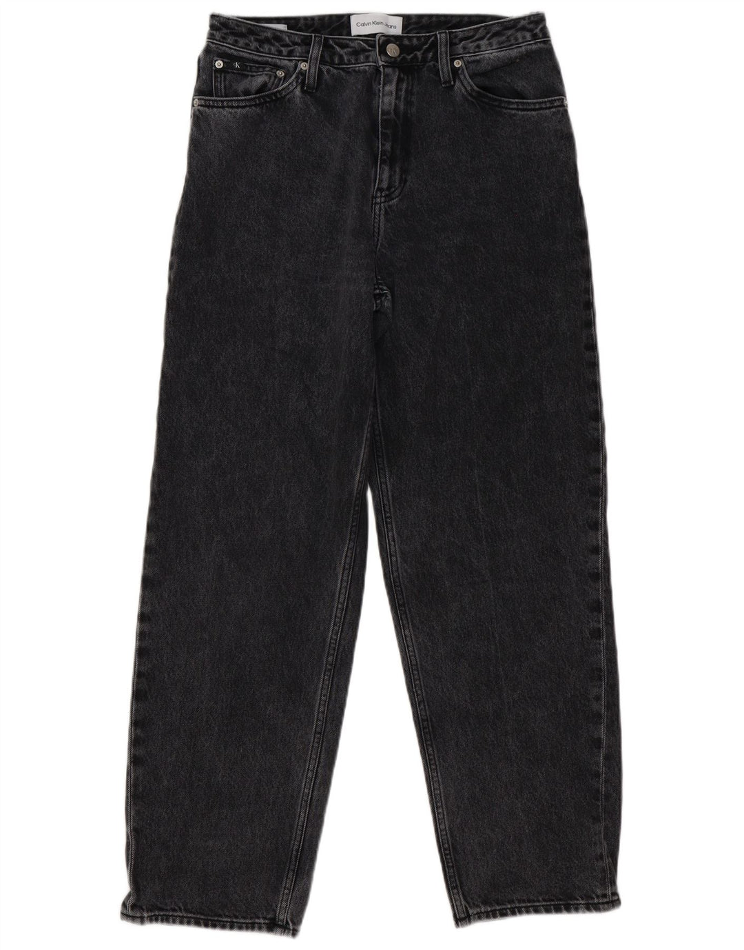 Calvin Klein Womens Straight Jeans W29 L31 Grey
