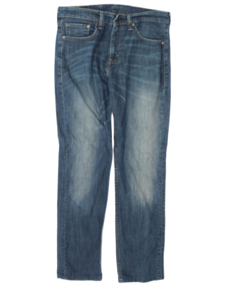 Levi's Mens 511 Slim Jeans W32 L32 Blue Cotton