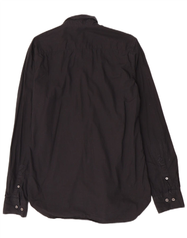 French Connection Chemise Homme Petit Noir Coton