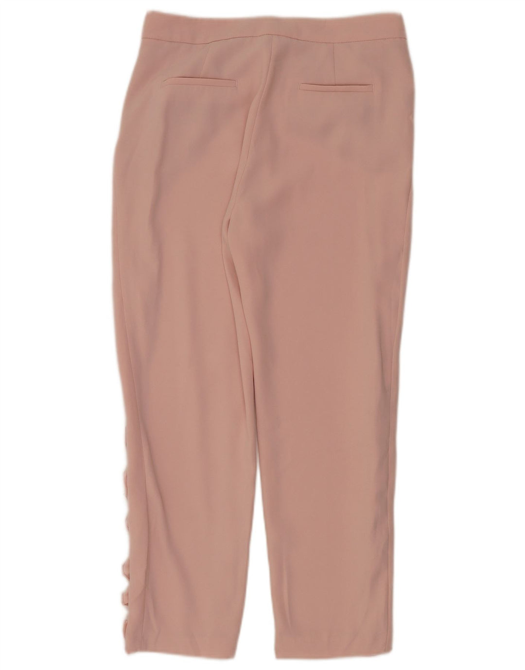 Zara Womens Cropped Trousers Medium W28 L25 Pink