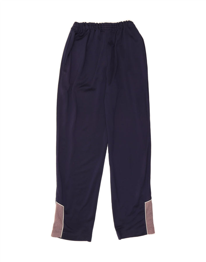 REEBOK Mens Tracksuit Trousers Medium Navy Blue Colourblock Polyester Vintage Reebok and Second-Hand Reebok from Messina Hembry 