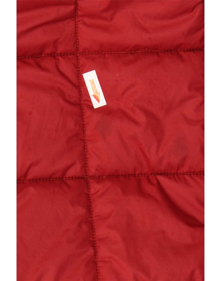 G-Star Herre hættepolstret jakke UK 40 Stor rød polyester
