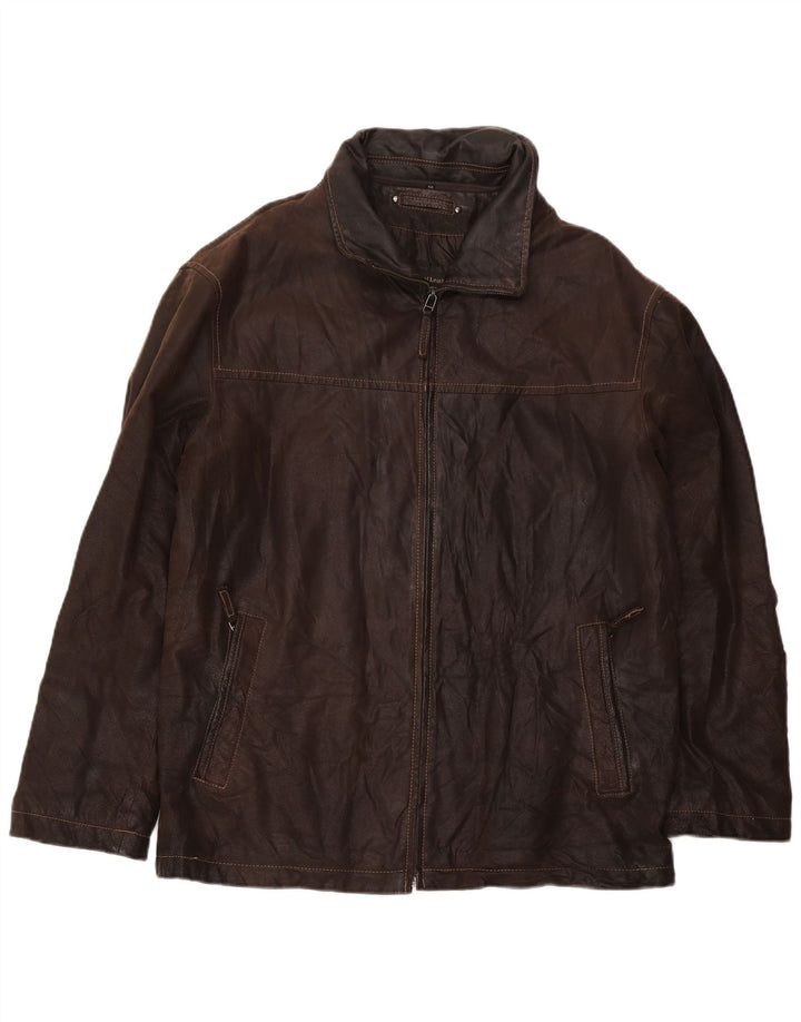 Vintage herre læderjakke UK 40 Large Brown