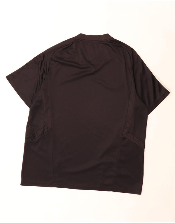 T-shirt Adidas Climacool da uomo Top XL poliestere nero