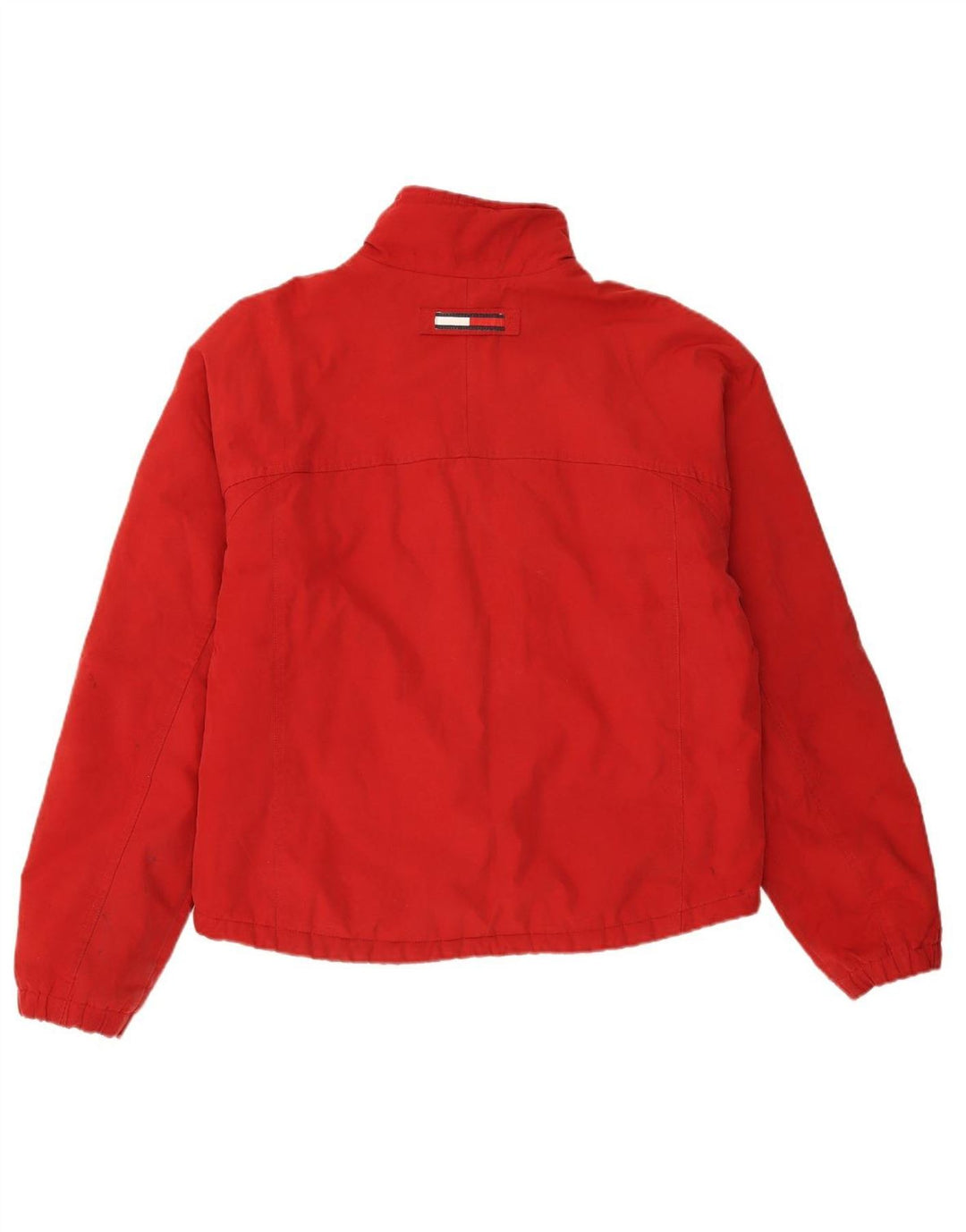 TOMMY HILFIGER Mens Windbreaker Jacket UK 40 Large Red Polyester