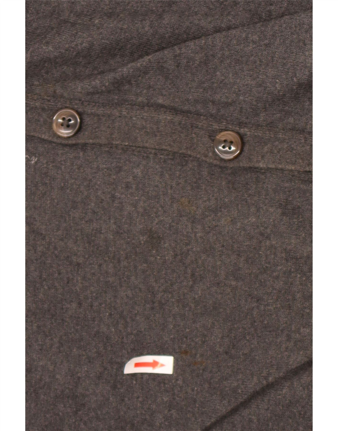 Marks & Spencer Mens Cardigan Sweater Large Grey Cotton