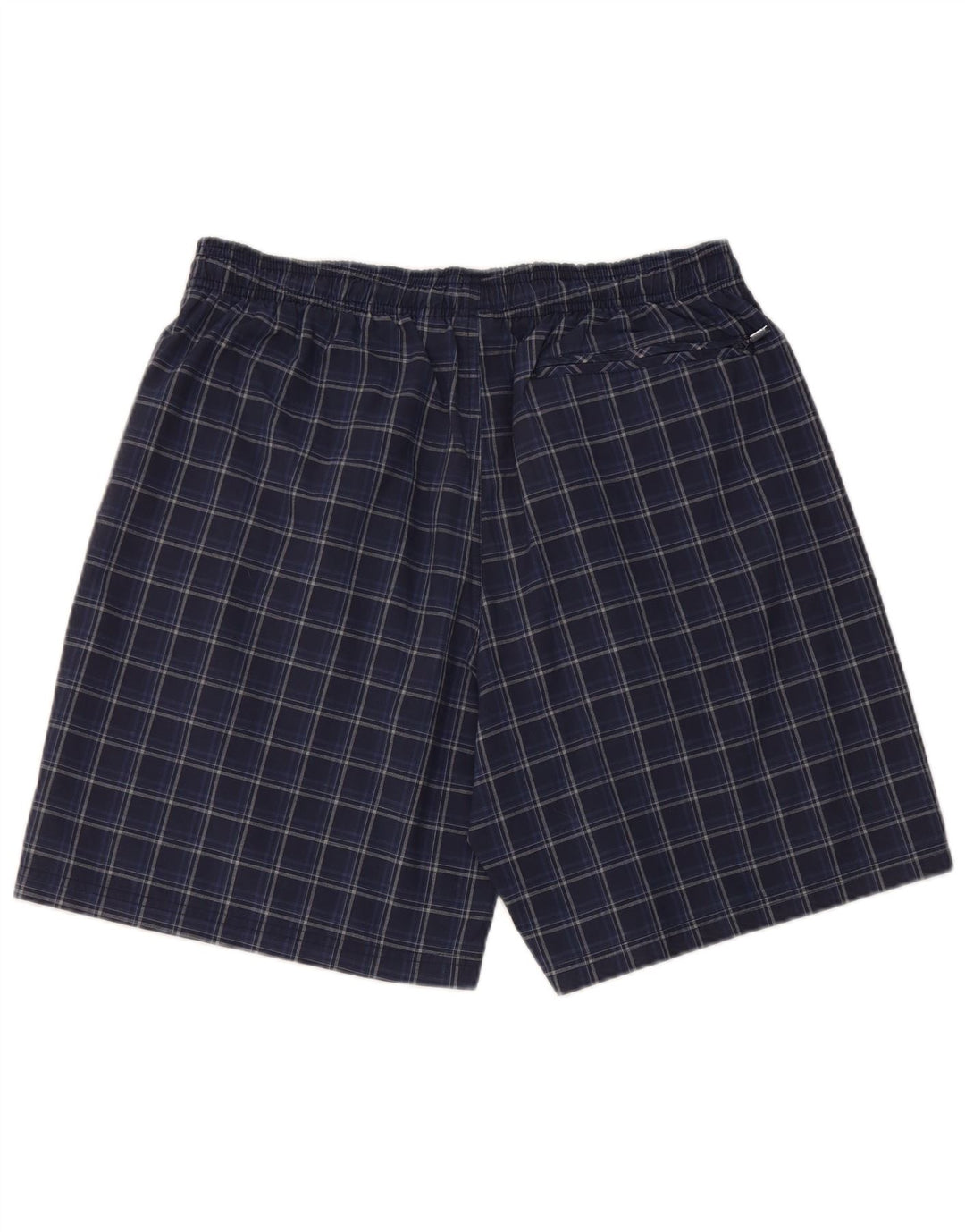 Adidas Short de Bain Homme Grand Bleu Marine à Carreaux Polyester