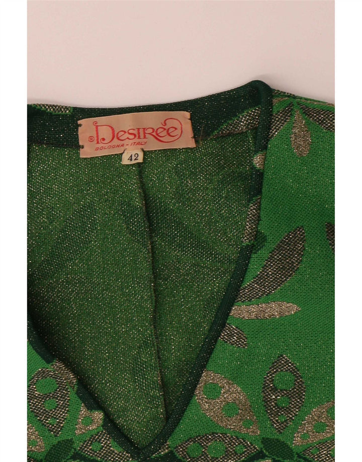 Blusa Desiree Mujer Top IT 42 Verde Medio Floral