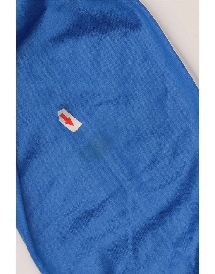 Adidas Girls Tracksuit Trousers 5-6 Years Blue Polyester