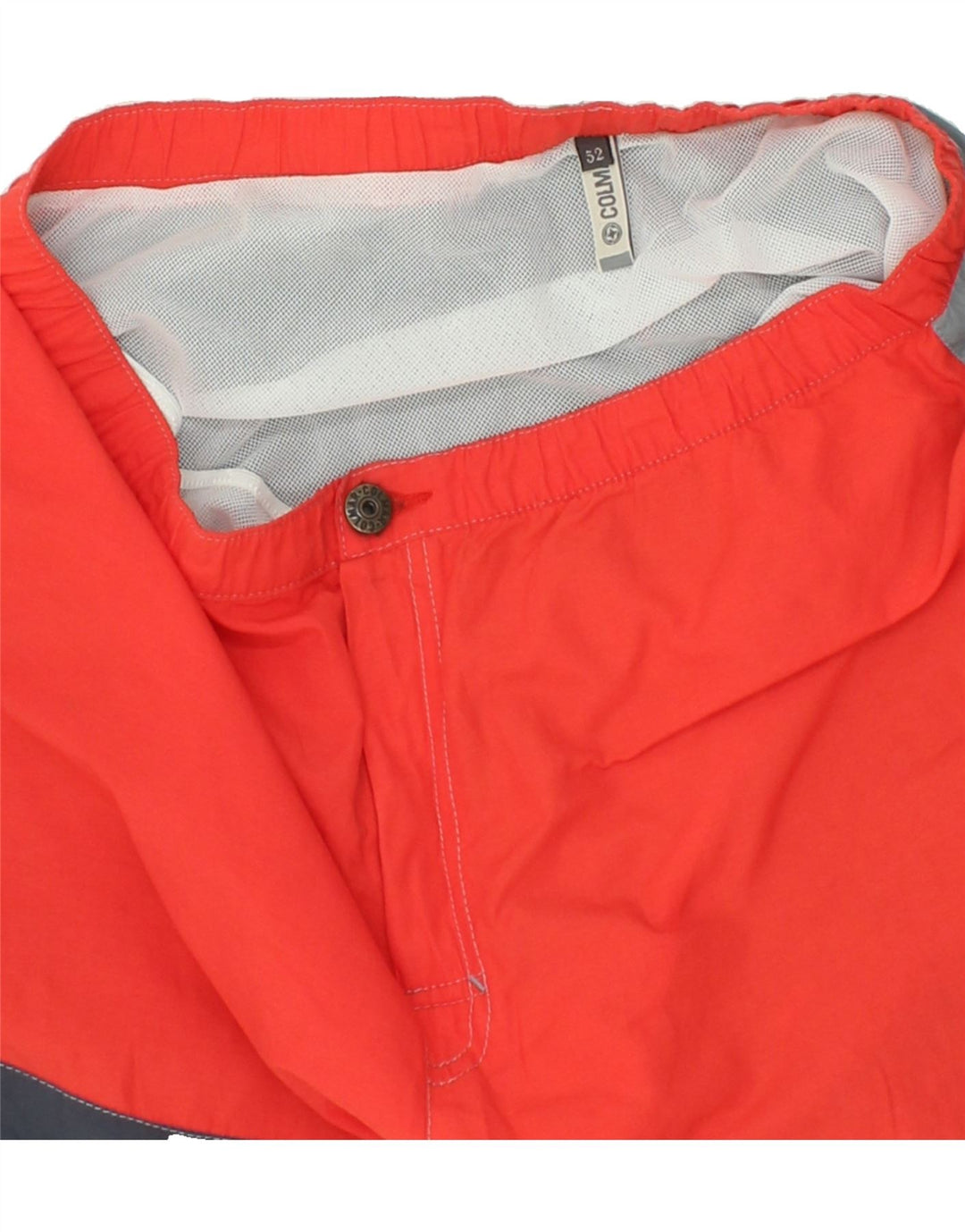 COLMAR Mens Sport Shorts Medium Red Colourblock Cotton Vintage Colmar and Second-Hand Colmar from Messina Hembry 