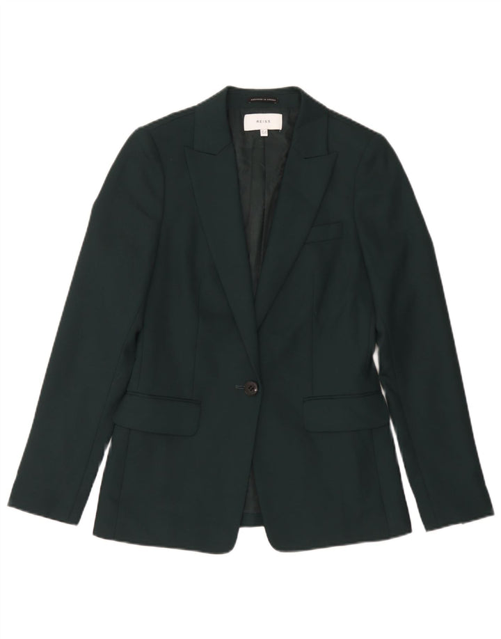Reiss Γυναικείο σακάκι 1 κουμπιού UK 8 Small Green