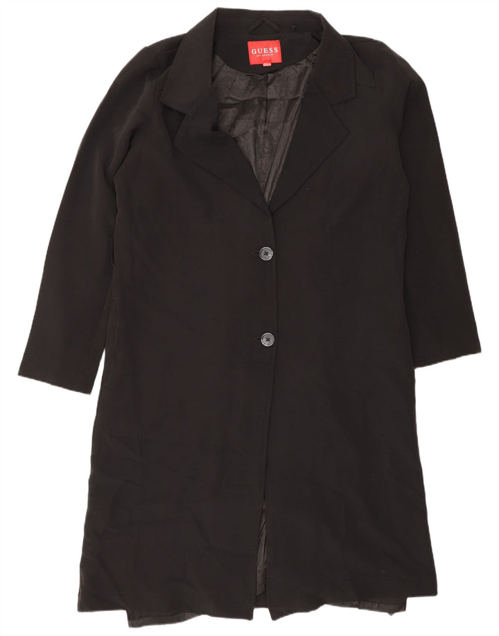 Guess Damenmantel UK 18 XL Schwarz Polyester