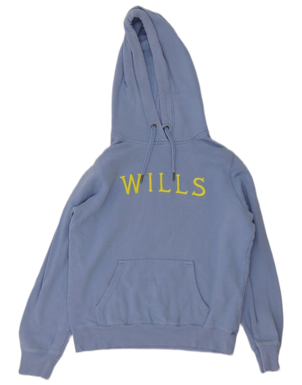 Damski sweter z kapturem Jack Wills, UK 12, średni niebieski, bawełniany