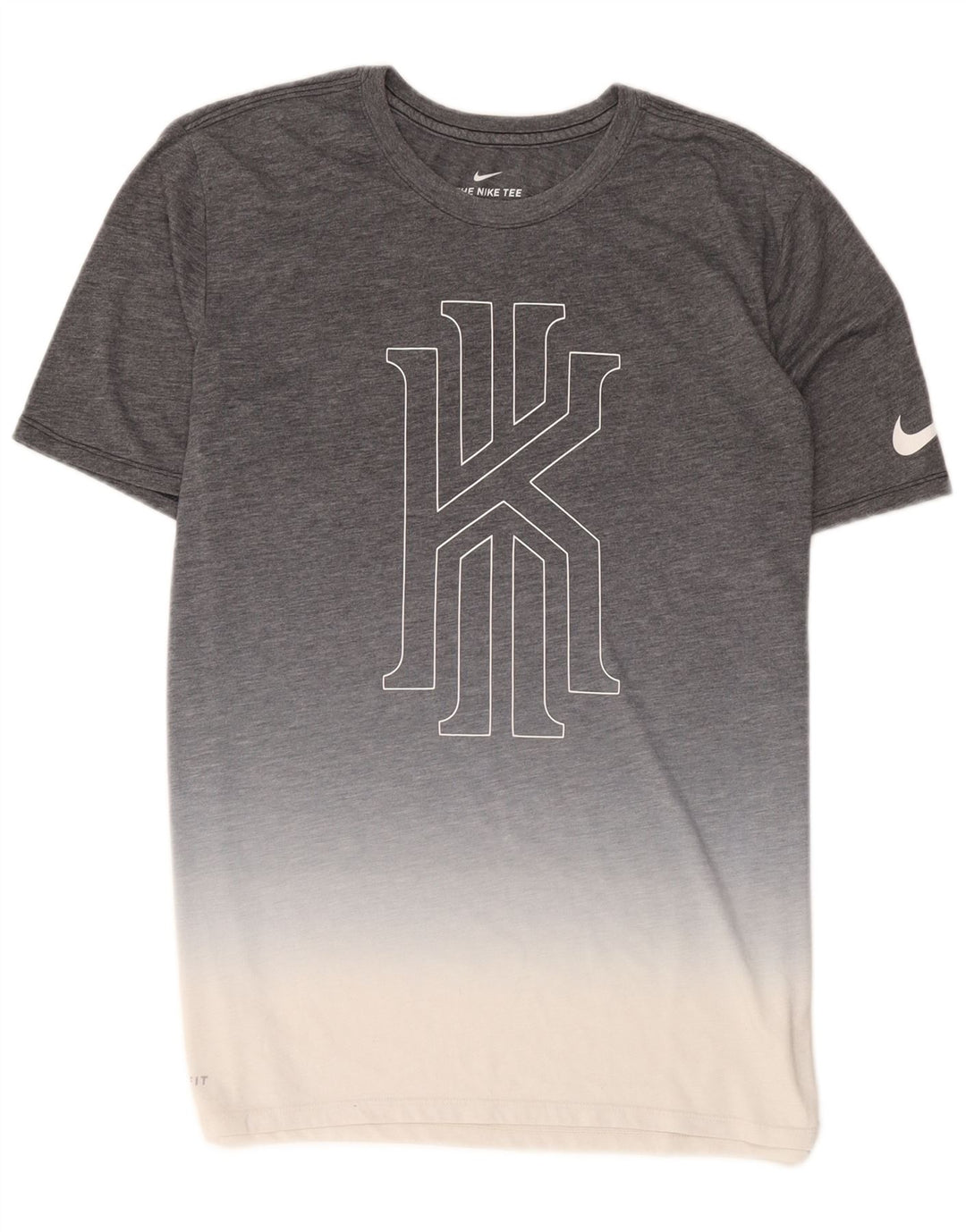 Nike Mens Graphic T-Shirt Top Large Grey Tie Dye