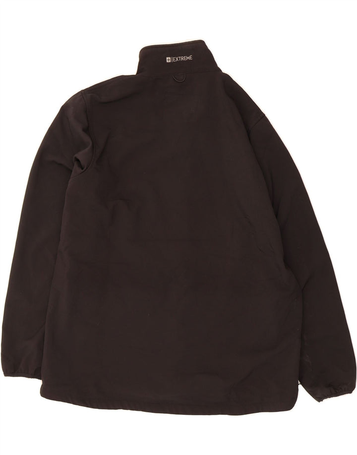 MOUNTAIN WAREHOUSE Mens Interchange Bomber Jacket UK 44 2XL Black Nylon Vintage Mountain Warehouse and Second-Hand Mountain Warehouse from Messina Hembry 