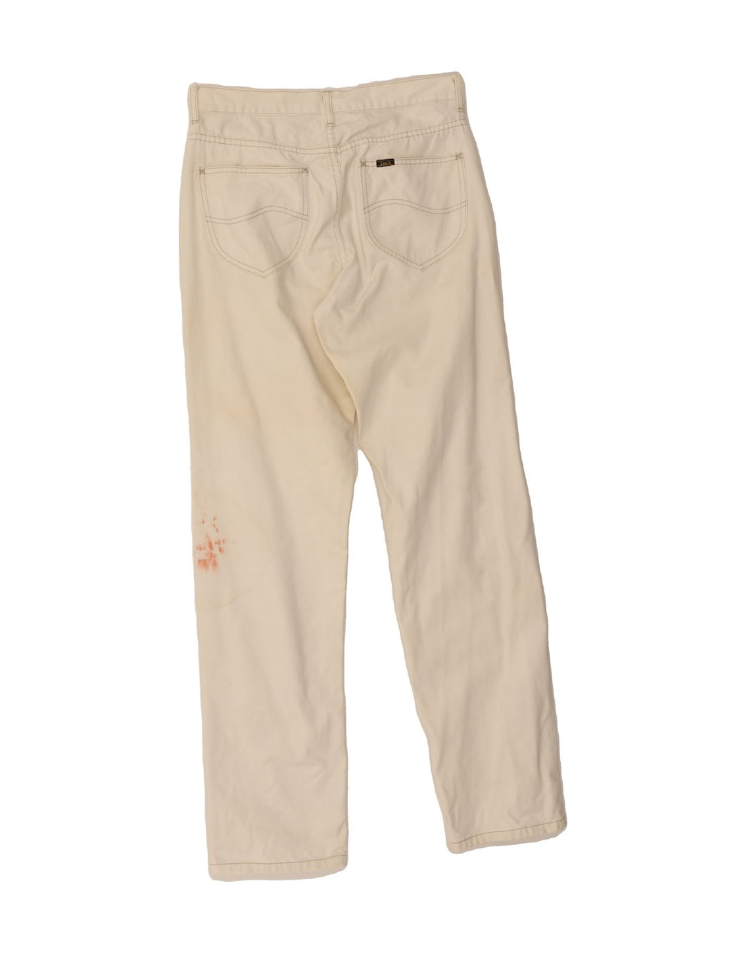 LEE Mens Slim Jeans W32 L30  Off White Cotton Vintage Lee and Second-Hand Lee from Messina Hembry 