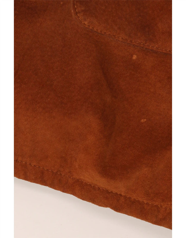 Pascucci Abrigo de ante para mujer EU 44 XL Marrón