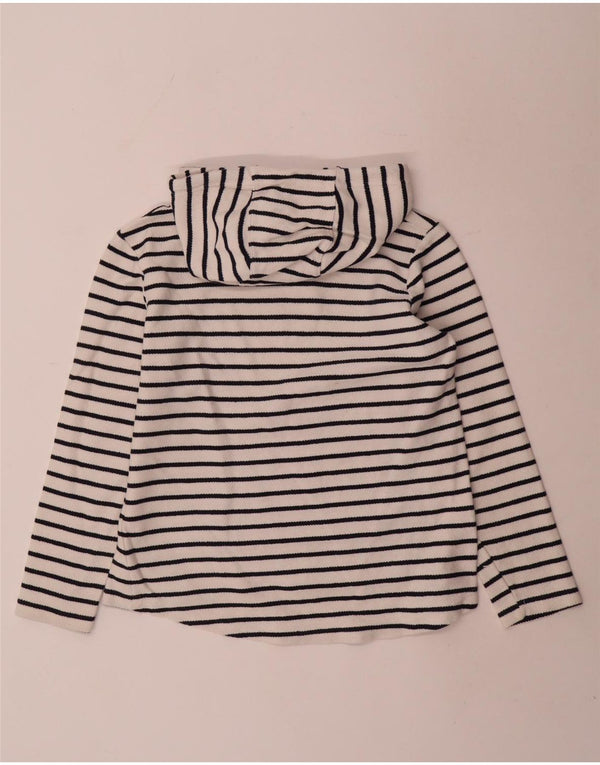 Weird Fish Pull à capuche surdimensionné pour femme UK 10 Petites rayures blanches