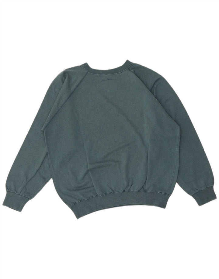 Champion Mens Graphic Sweatshirt Jumper Medium Green