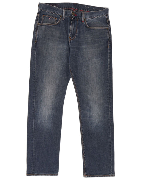 Tommy Hilfiger Jean Slim Homme W31 L30 Bleu Coton