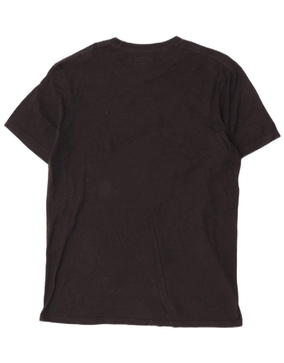 Converse Mens Regular Graphic T-Shirt Top Medium Black Cotton Music