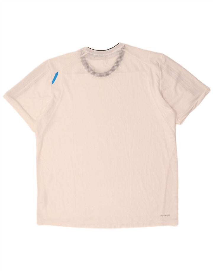 Adidas Mens Climacool T-Shirt Top XL White