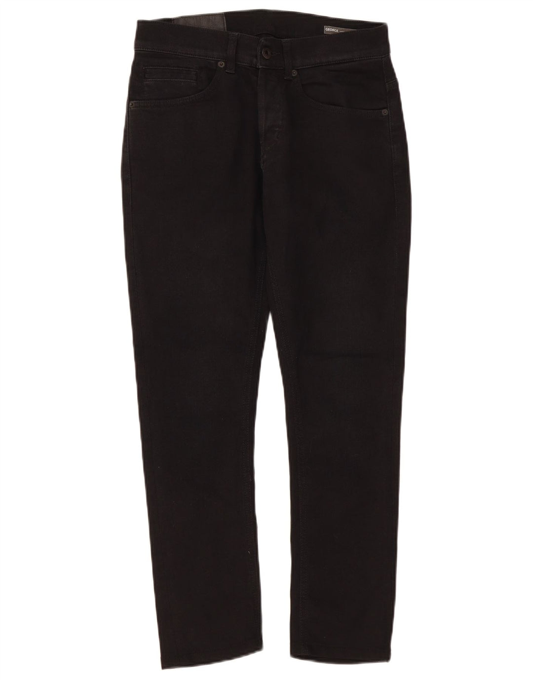 Dondup Damen Slim Jeans W30 L27 Schwarz