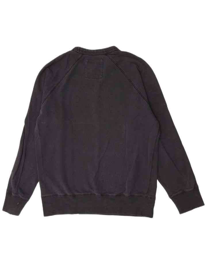 Franklin Marshall Mens Sweatshirt Jumper Large Black Cotton