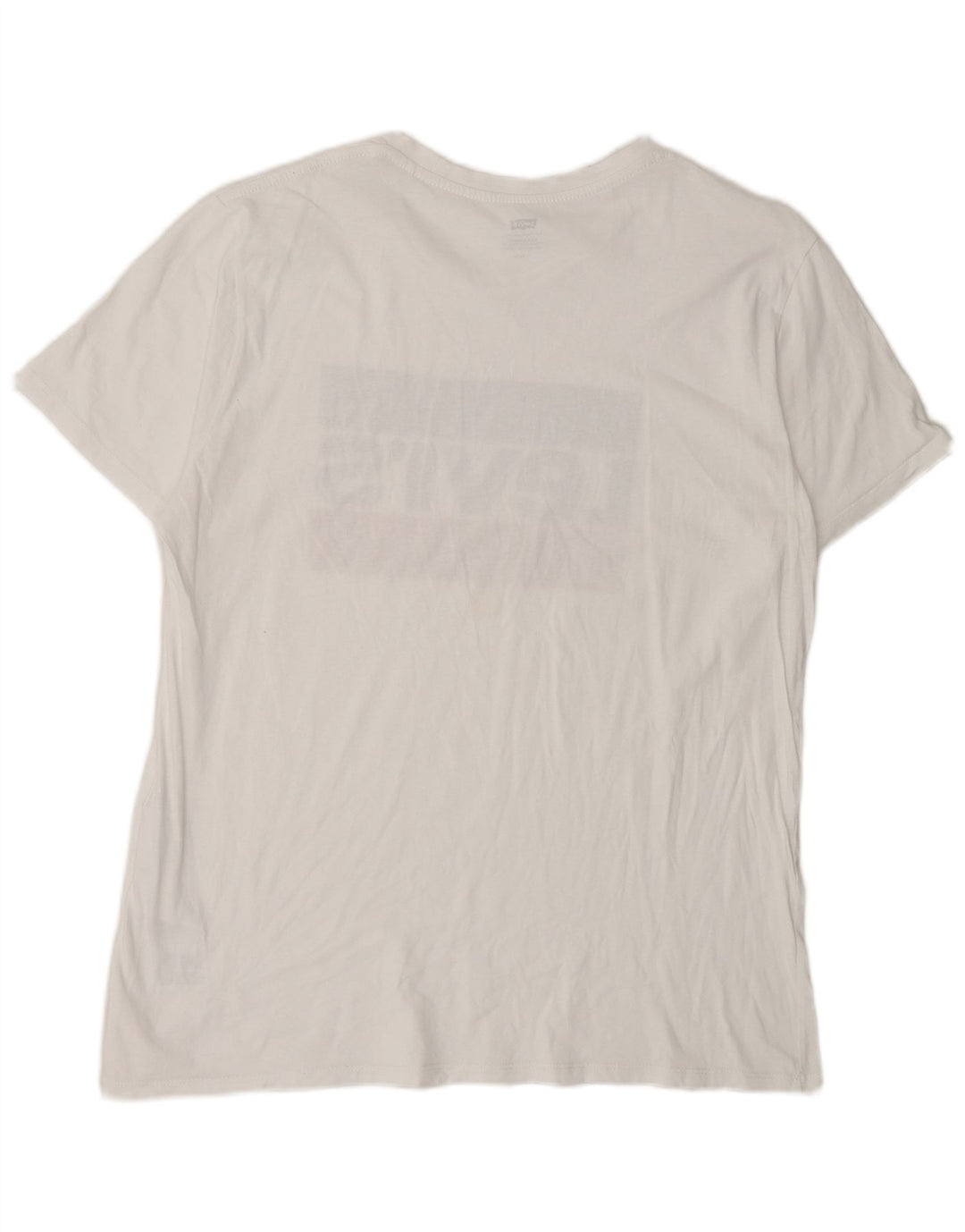 Levi's Mens Graphic T-Shirt Top Large White Cotton