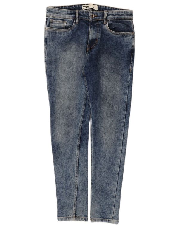 Zara Womens Slim Jeans W30 L29 Blue